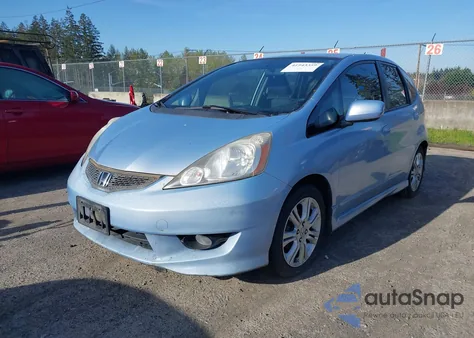 2009 Honda Fit Sport from USA, damaged, VIN JHMGE88469S034174